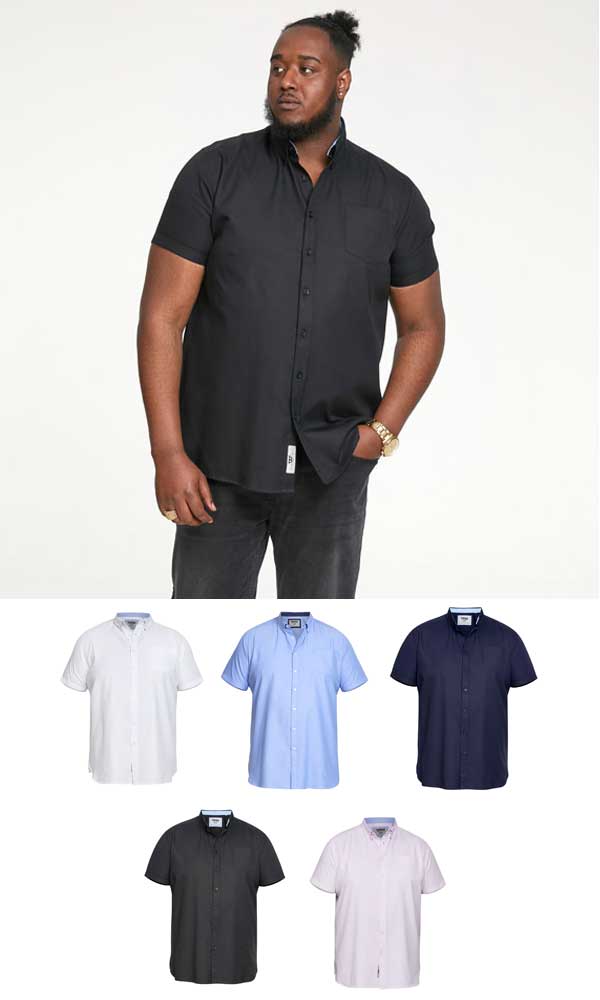 Cabano D555 James Oxford Shirt Bk K Black