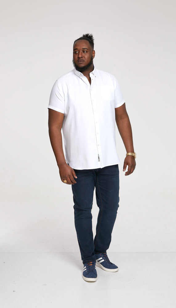 Cabano D555 James Oxford Shirt W K White