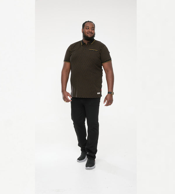 Cabano D555 Raul Pique Polo B K Black