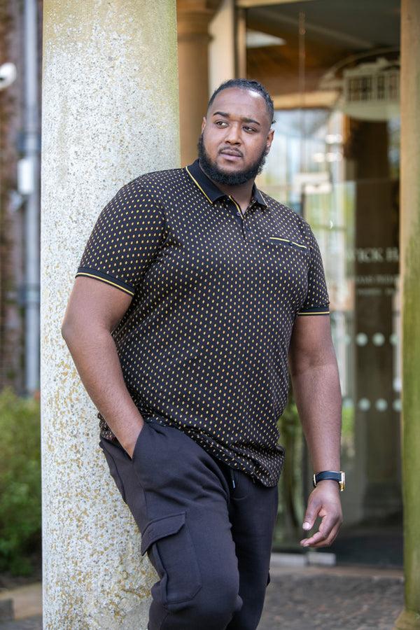 Cabano D555 Raul Pique Polo B K Black