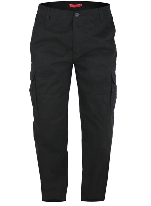 Cabano D555 Robert Cargo Trousers K Black