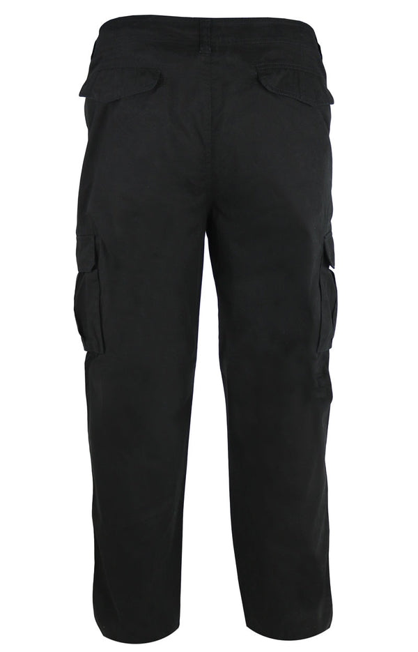 Cabano D555 Robert Cargo Trousers K Black