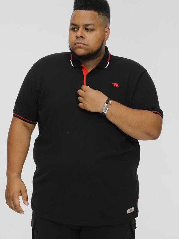 cabano D555 Salford2 Pique Polo K Black