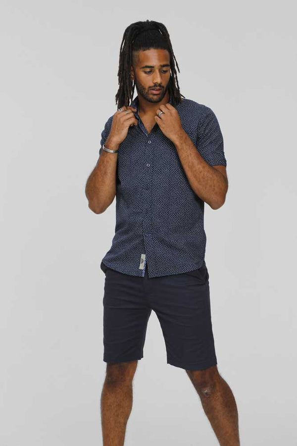 Cabano D555 Shirt Brody N R Navy