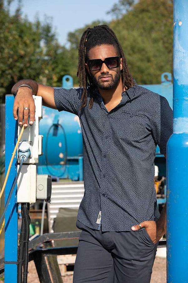 Cabano D555 Shirt Brody N R Navy