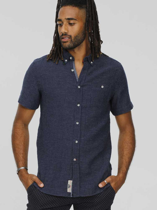 Cabano D555 Shirt Girton R Dark Blue