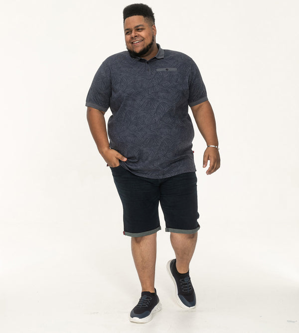 Cabano D555 Uttoxeter Pique Polo Db K Dark Blue