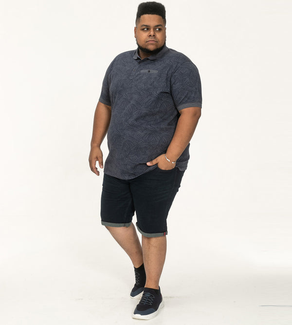 Cabano D555 Uttoxeter Pique Polo Db K Dark Blue