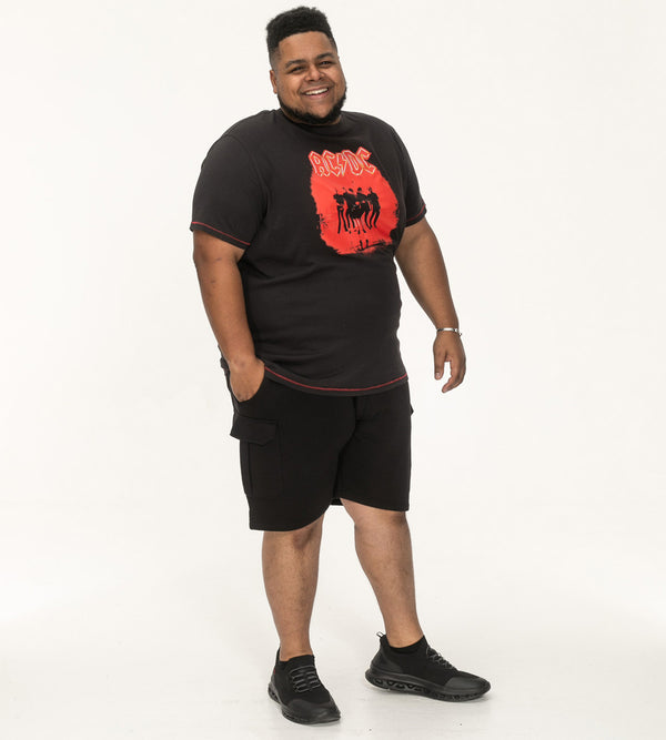 Cabano D555 Uxbridge Ac Dc T-Shirt K Black