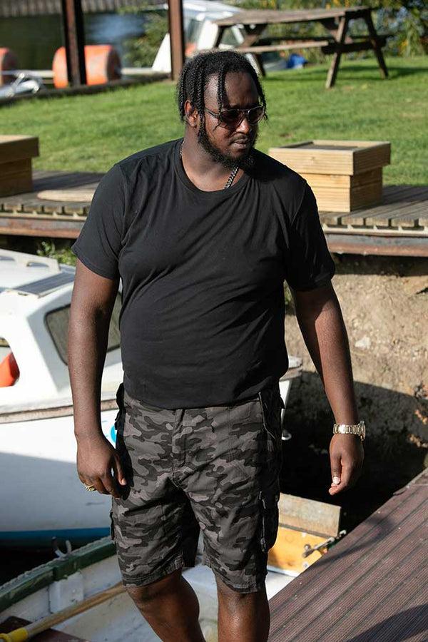 Cabano D555 Xavier Cargo Shorts K Black