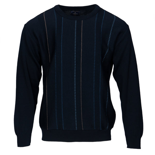 cabano Deer Park Round Neck Jumper 3120 R Navy