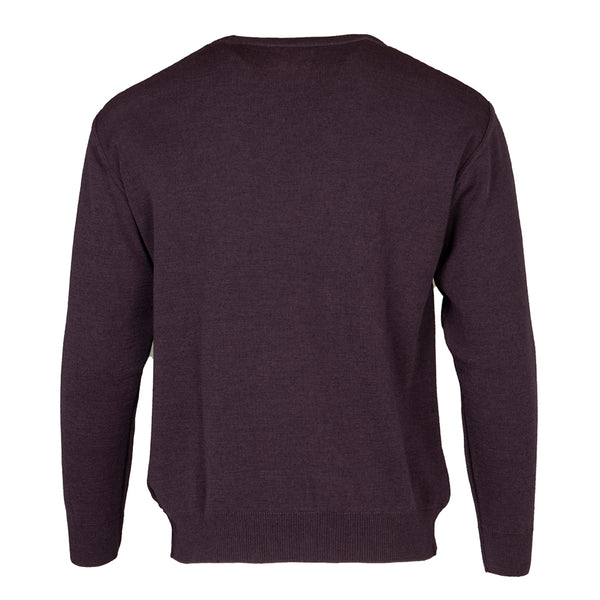 Cabano Deer Park Round Neck Jumper 3240 P K Purple