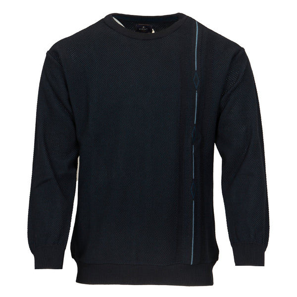 cabano Deer Park Round Neck Jumper 3244 N R Navy