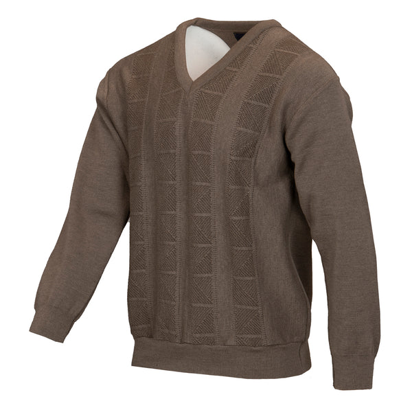 Cabano Deer Park V-Neck Jumper 3237 Bg K Beige