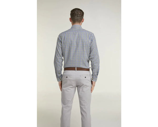 Cabano Double Two Check Shirt 4204 K Green