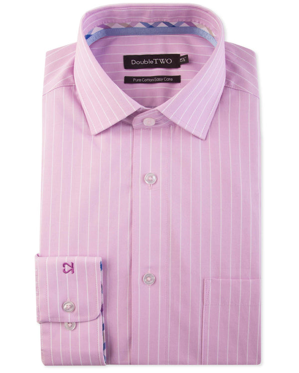 cabano Double Two Formal Shirt R Purple