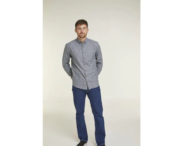 Cabano Double Two Leisure Shirt 1171 G K Grey