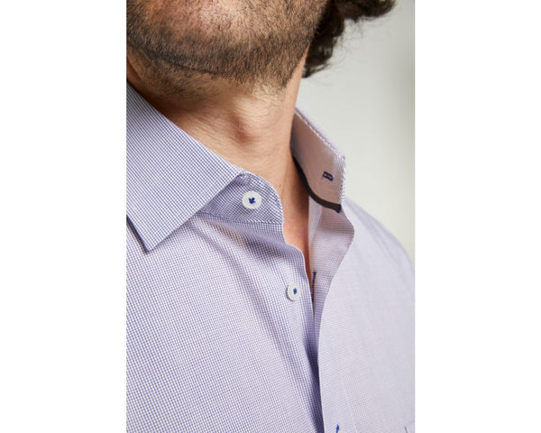 Cabano Double Two Shirt Gs4147 K Mid Blue