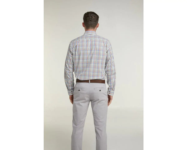 Cabano Double Two Tattersall Shirt 4202 K Green