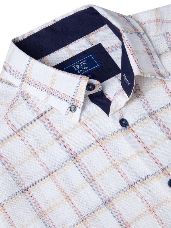 Cabano Drifter Check Shirt 19 R Light Beige