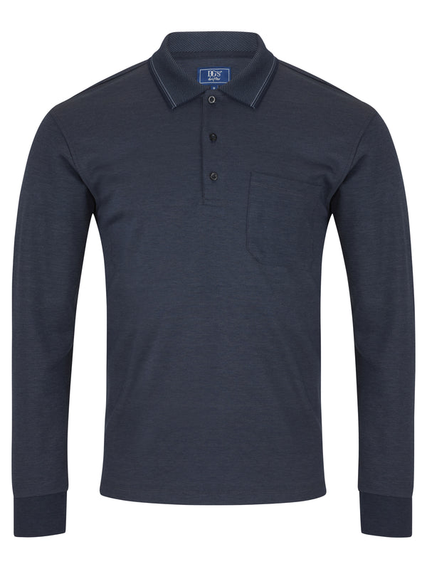 cabano Drifter Ls Polo 5106 Db K Dark Blue