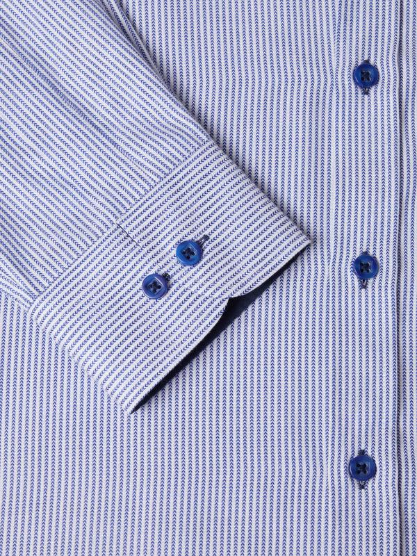 Cabano Drifter Striped Shirt 4467 B R Blue