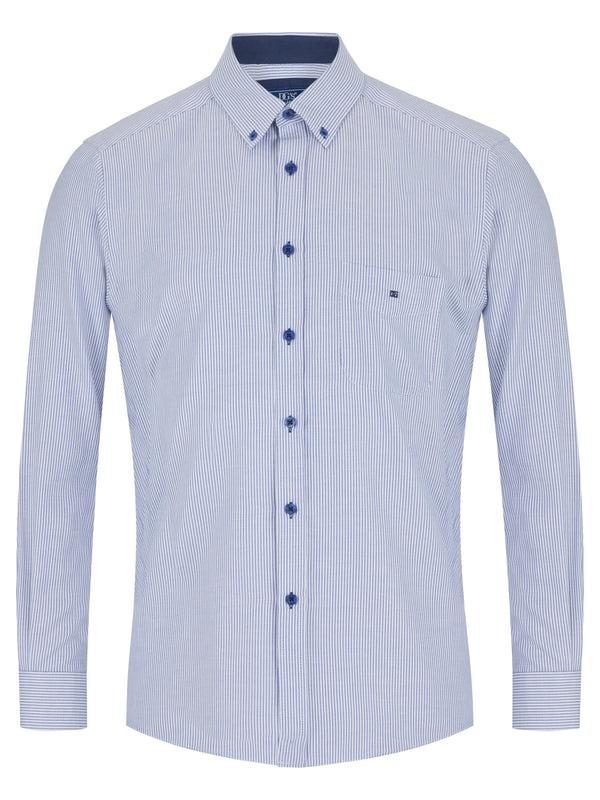 cabano Drifter Striped Shirt 4467 B R Blue