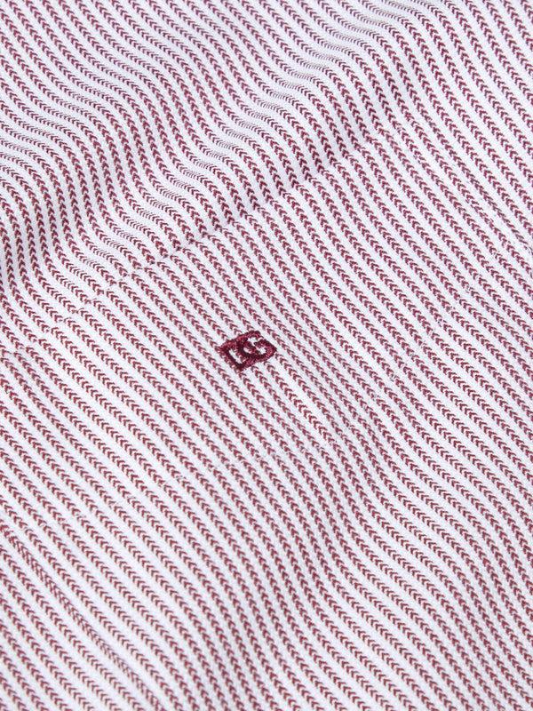 Cabano Drifter Striped Shirt 4467 R K Red