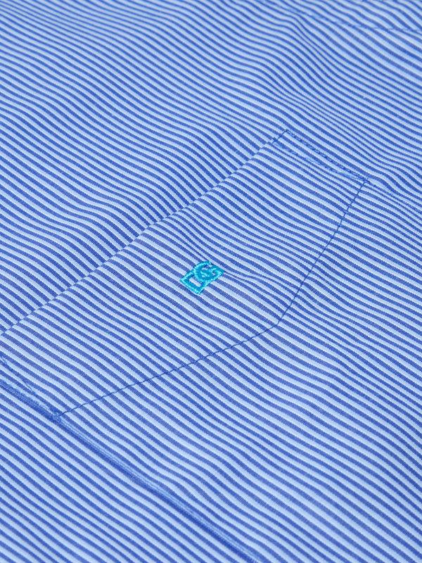 Cabano Drifter Striped Shirt 4651 B K Blue