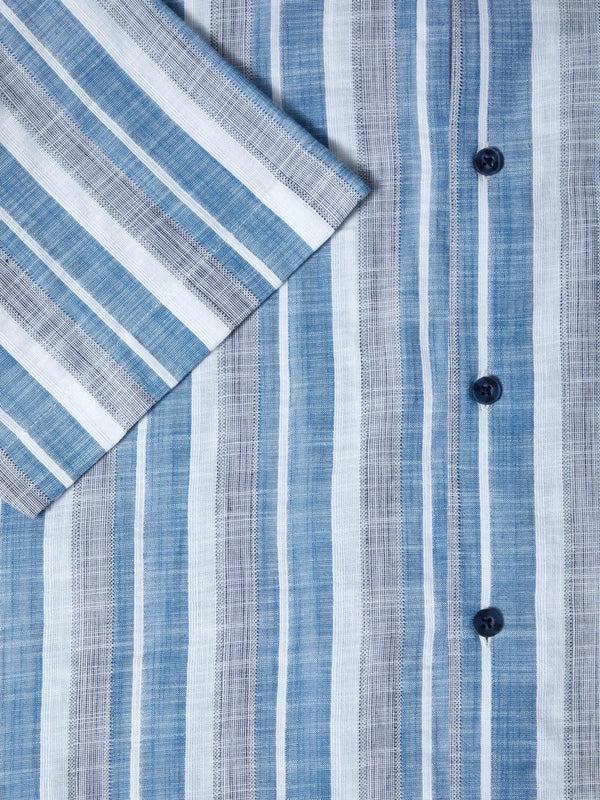 Cabano Drifter Striped Shirt 4785 K Blue