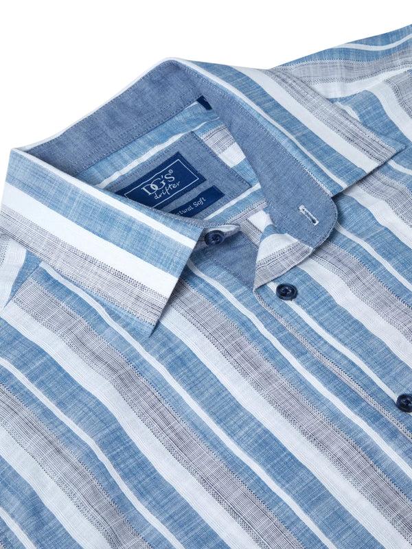 Cabano Drifter Striped Shirt 4785 K Blue