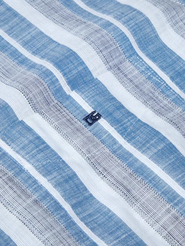 Cabano Drifter Striped Shirt 4785 K Blue