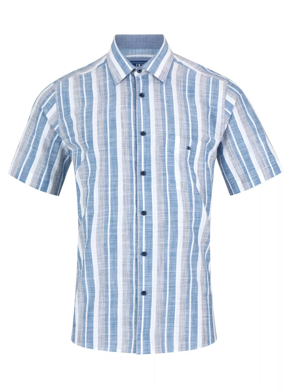 Cabano Drifter Striped Shirt 4785 K Blue