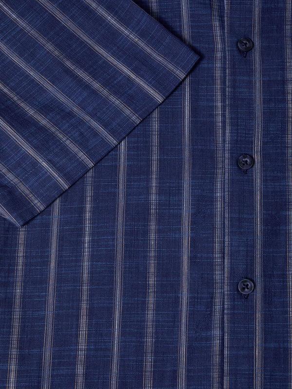 Cabano Drifter Striped Shirt 4786 Db K Dark Blue