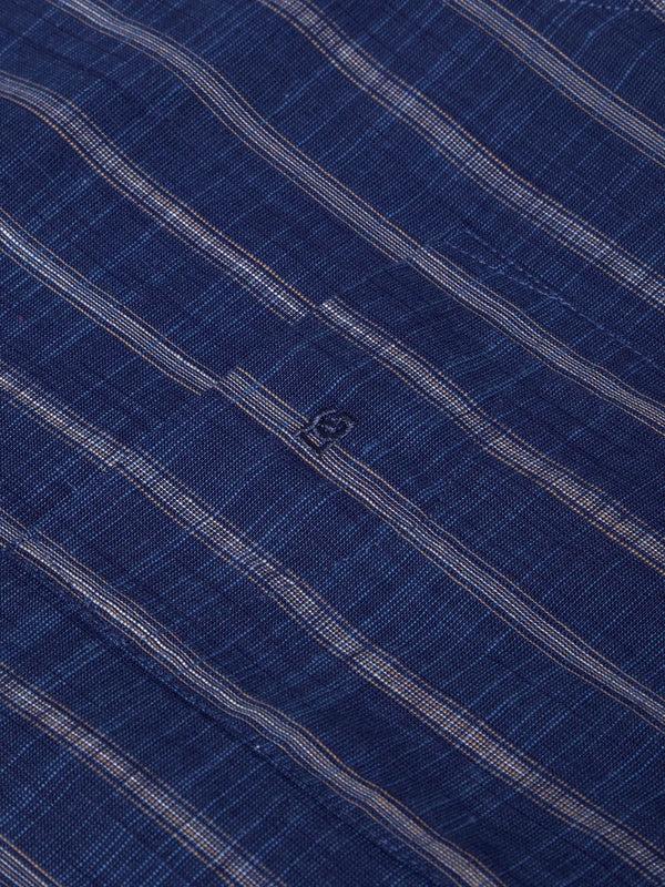 Cabano Drifter Striped Shirt 4786 Db K Dark Blue