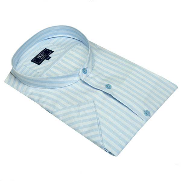 cabano Drifter Striped Shirt 4801 Lb K Light Blue