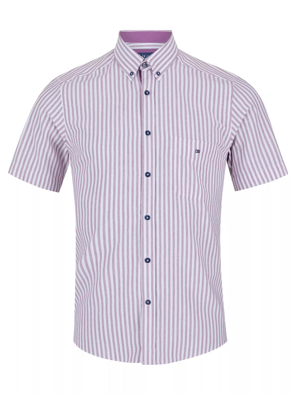 cabano Drifter Striped Shirt 4802 P K Purple