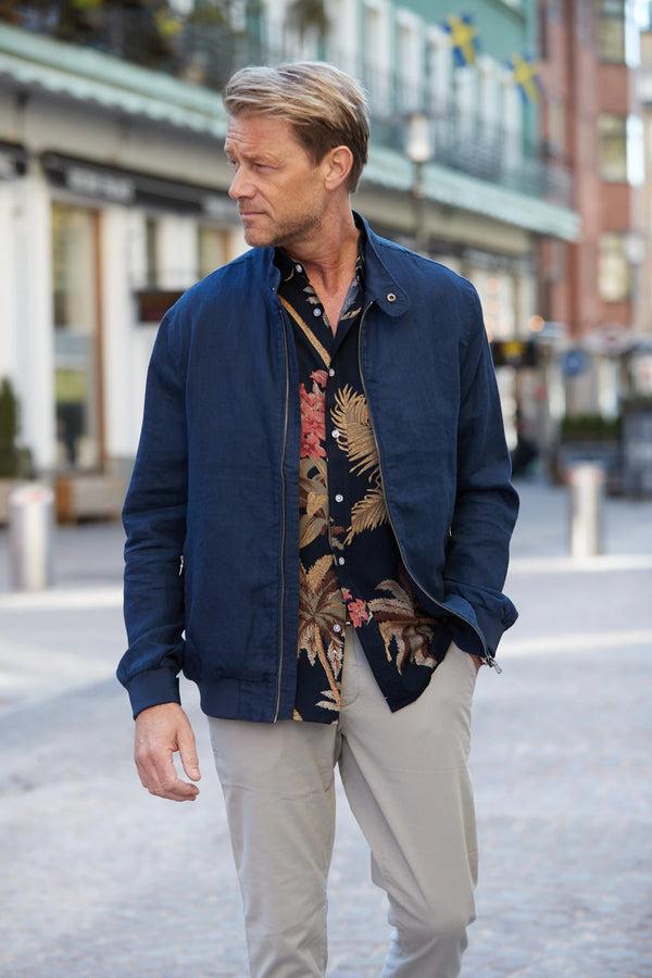 cabano Erla Blouson Jacket 128111 K Blue