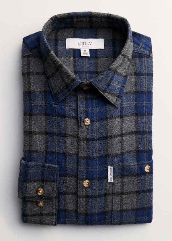 cabano Erla Check Shirt 90007 R Grey