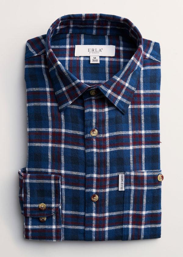 cabano Erla Check Shirt 90035 R Blue