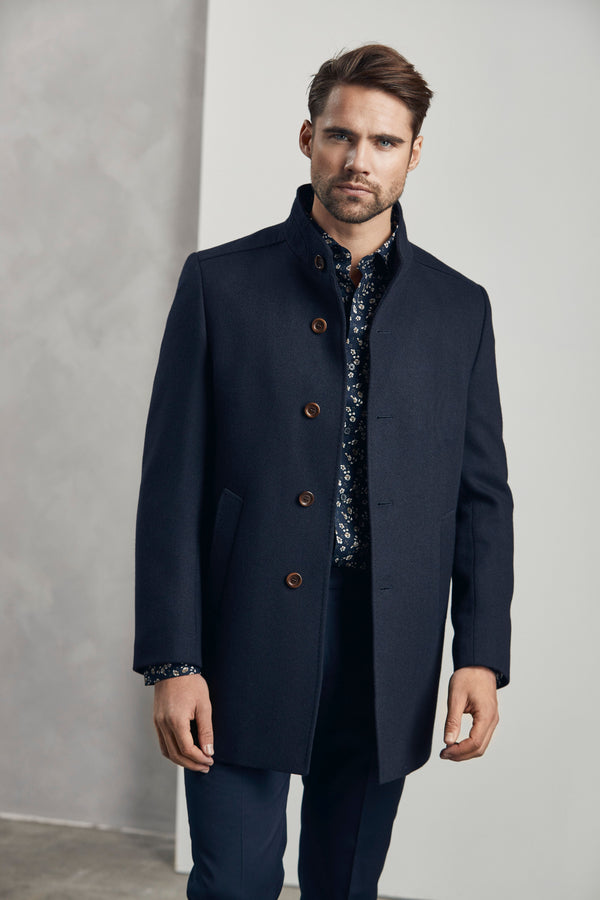 cabano Erla Wool Coat R Navy