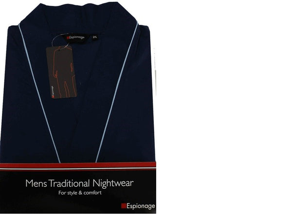 cabano Espionage Dressing Gown Pj091 K Navy