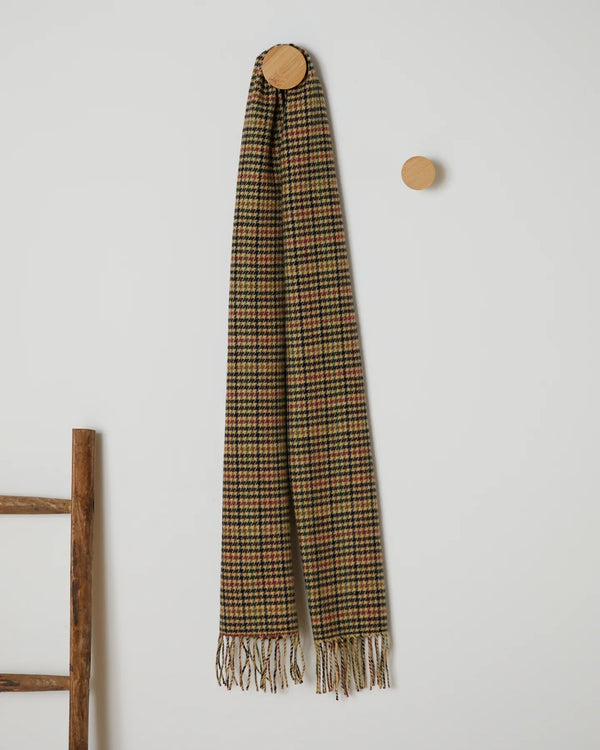 Cabano Foxford Houndstooth Scarf 3550 R Beige