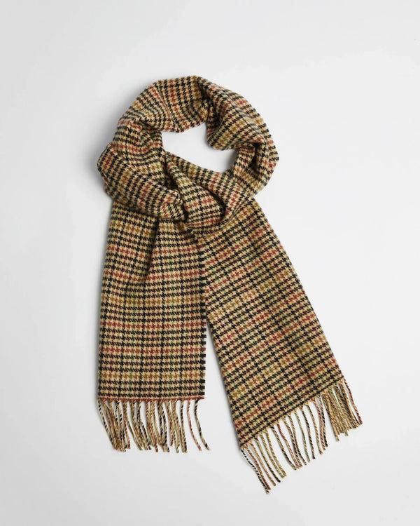 cabano Foxford Houndstooth Scarf 3550 R Beige