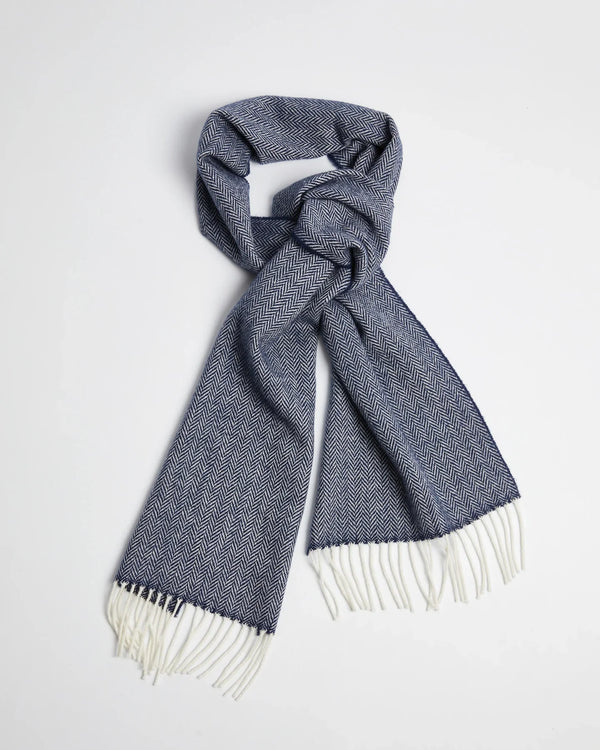 cabano Foxford Scarf 3591 R Dark Blue