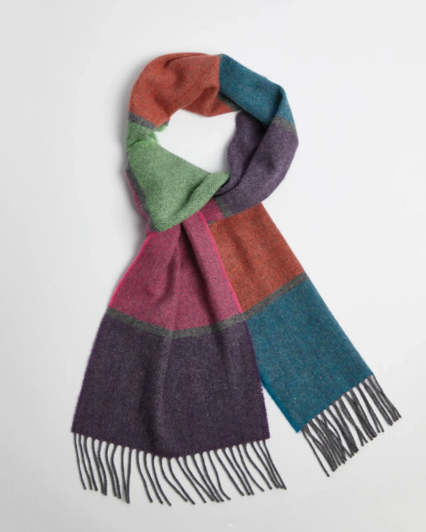 cabano Foxford Stripe Scarf 3697 R Purple