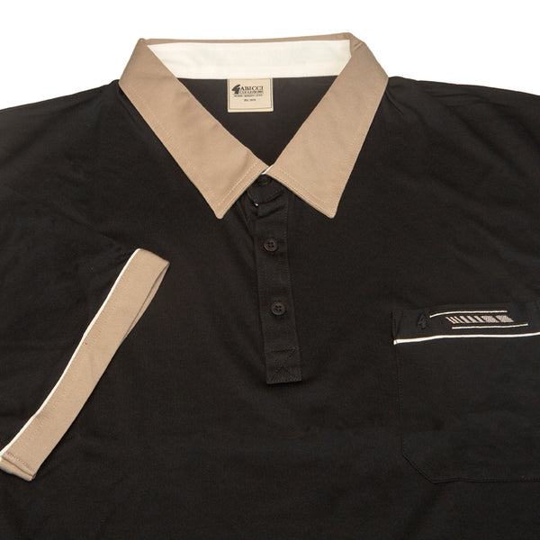 cabano Gabicci Pique Polo G00x Bk K Black