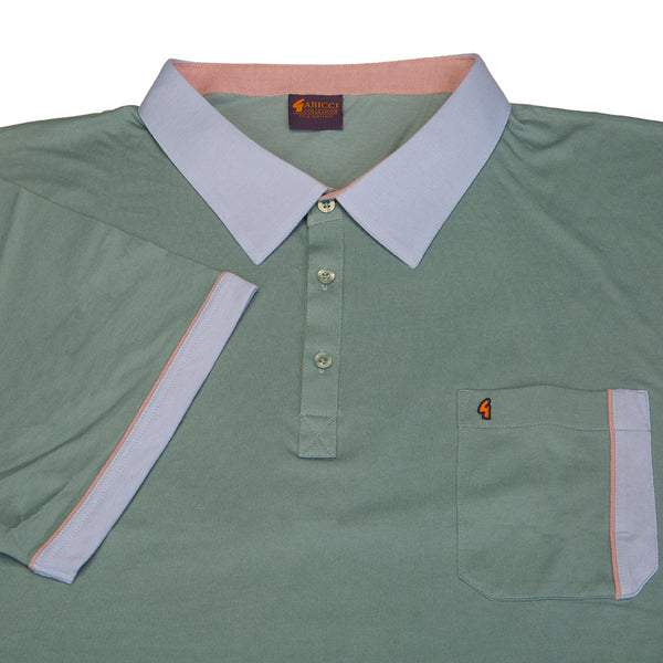 cabano Gabicci Pique Polo G54 Mg R Mid Green