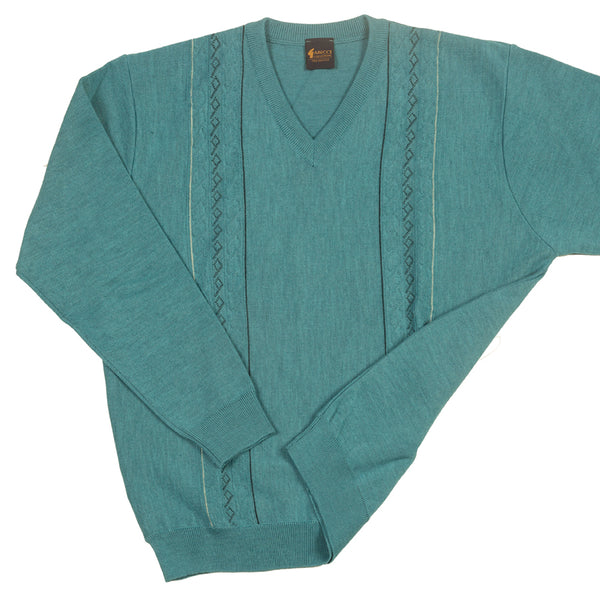 cabano Gabicci V-Neck Jumper G54m03 Tq R Turquoise