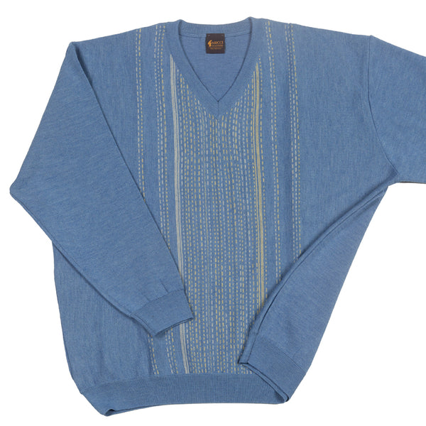cabano Gabicci V-Neck Jumper G54m04 B K Blue